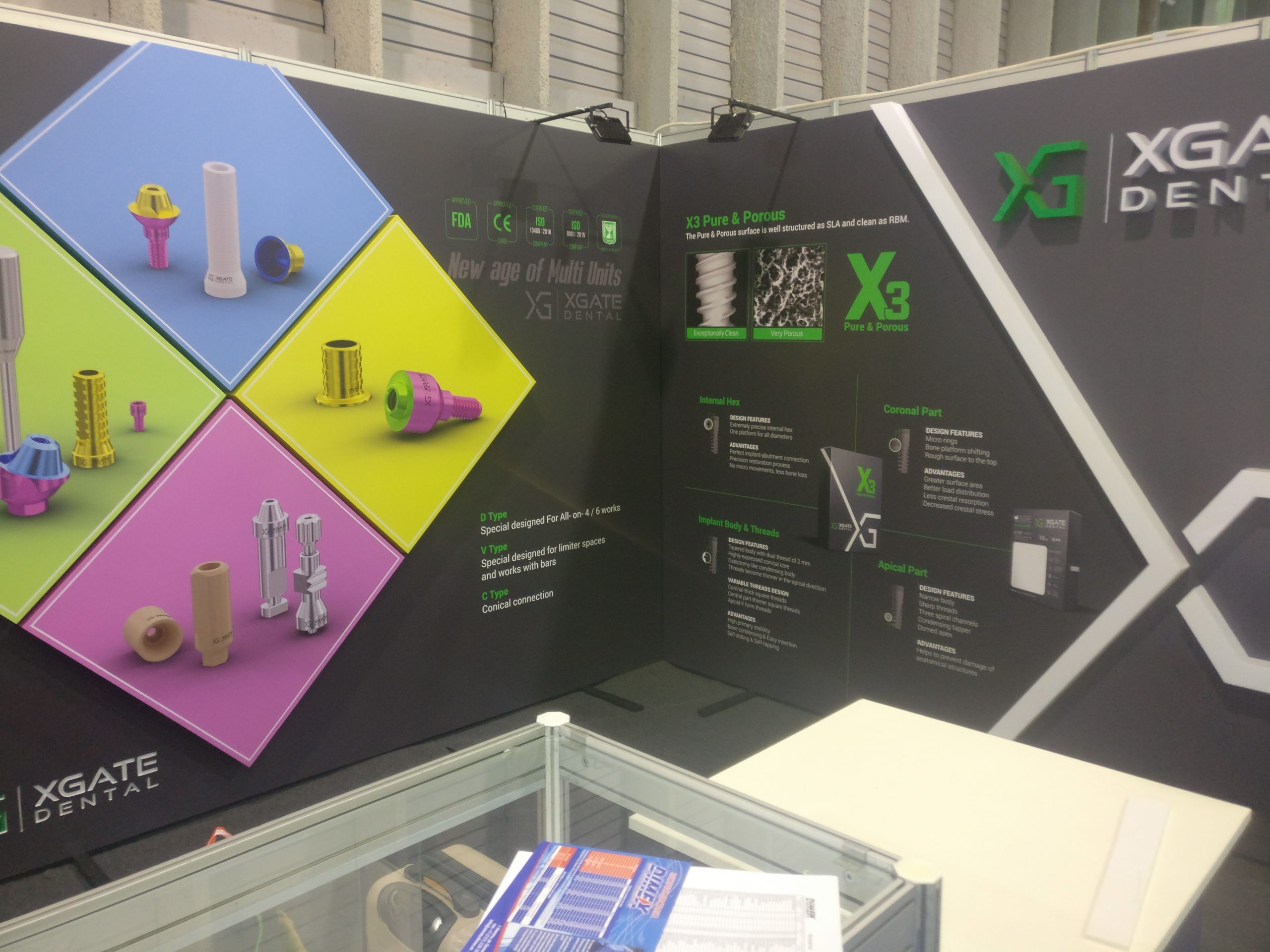 XGATE at Kazdentexpo 2019 Showcased MUA & X3 Implant Systems Almaty, Kazakhstan