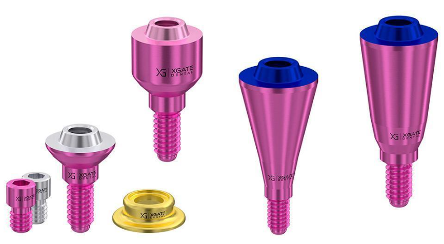 Varieties of multi-unit abutments V-type by XGate