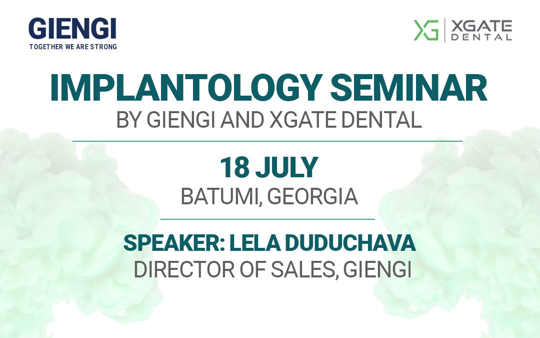 Implantology Seminar by GIENGI and XGate Dental Georgia in Batumi