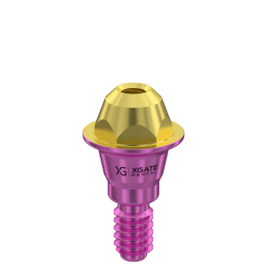 Straight Multi-Unit Abutment D-Type GH 1 mm for NobelActive® RP