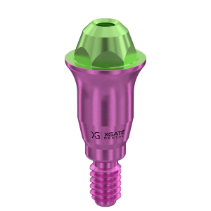 Straight Multi-Unit Abutment D-Type GH 4 mm for NobelActive® RP