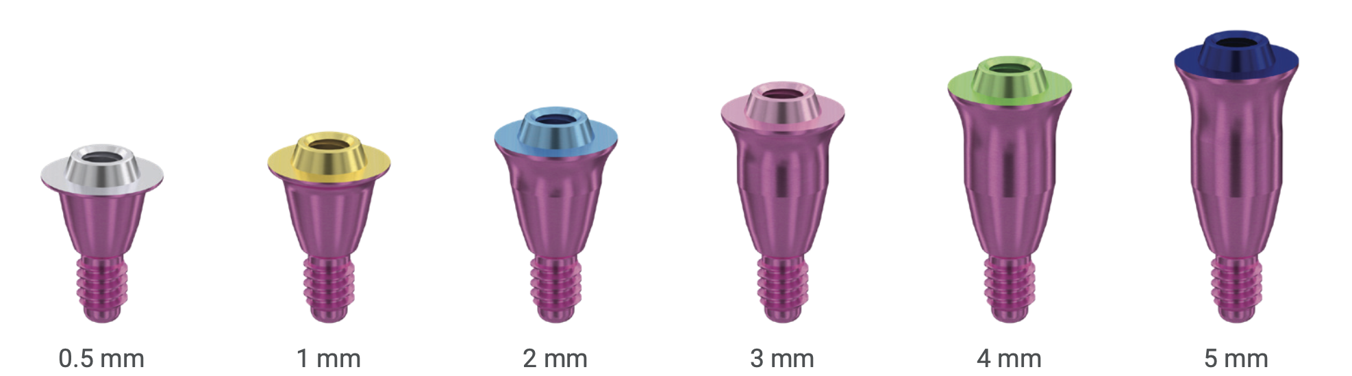 Straight multi-unit abutment V-type 5253.100X