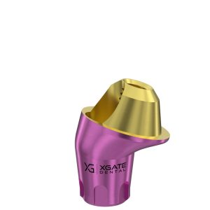 17° Multi-Unit Abutment D-Type GH 1 mm for MIS® V3 RP