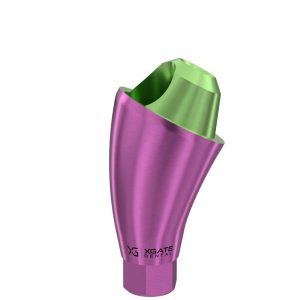 30° Multi-Unit Abutment D-Type GH 4 mm for Osstem® Hiossen® MP