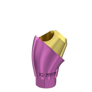45° Multi-Unit Abutment D-Type GH 1 mm for Osstem® Hiossen® RP