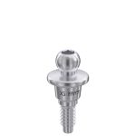 Ball Attachment Abutment GH 1 mm for MIS® V3 NP