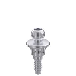 Ball Attachment Abutment GH 1 mm for MIS® V3 NP