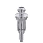 Ball Attachment Abutment GH 4 mm for MIS® V3 NP