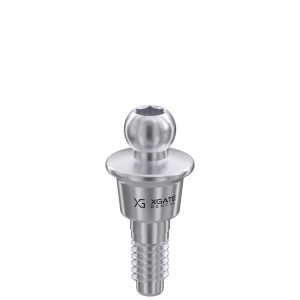 Ball Attachment Abutment GH 1 mm for MIS® V3 RP