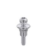Ball Attachment Abutment GH 1 mm for NobelActive® NP