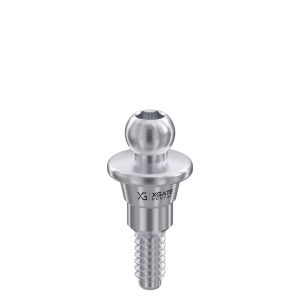 Ball Attachment Abutment GH 1 mm for NobelActive® NP