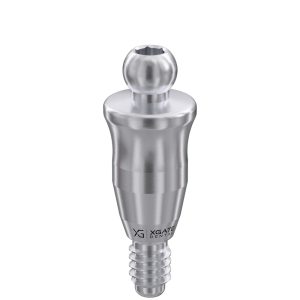 Ball Attachment Abutment GH 4 mm for XGATE X11 RP