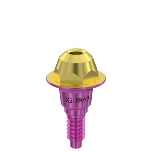 Straight Multi-Unit Abutment D-Type GH 1 mm for MIS® V3 NP
