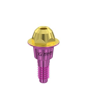 Straight Multi-Unit Abutment D-Type GH 1 mm for MIS® V3 RP