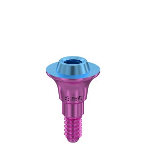 Straight Multi-Unit Abutment V-Type GH 2 mm for XGATE Slim Line