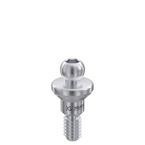Ball Attachment Abutment GH 1 mm for Internal Hex RP