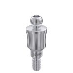 Ball Attachment Abutment GH 4 mm for Internal Hex RP