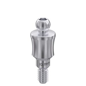 Ball Attachment Abutment GH 4 mm for Internal Hex RP