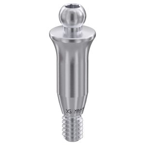 Ball Attachment Abutment GH 6 mm for Osstem® Hiossen® MP