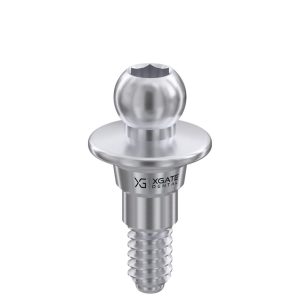 Ball Attachment Abutment GH 1 mm for XGATE Slim Line