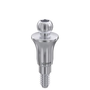 Ball Attachment Abutment GH 4 mm for XGATE Slim Line
