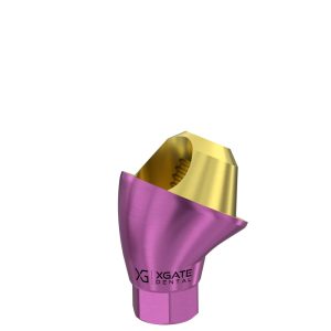 30° Multi-Unit Abutment D-Type GH 1 mm for NobelActive® NP