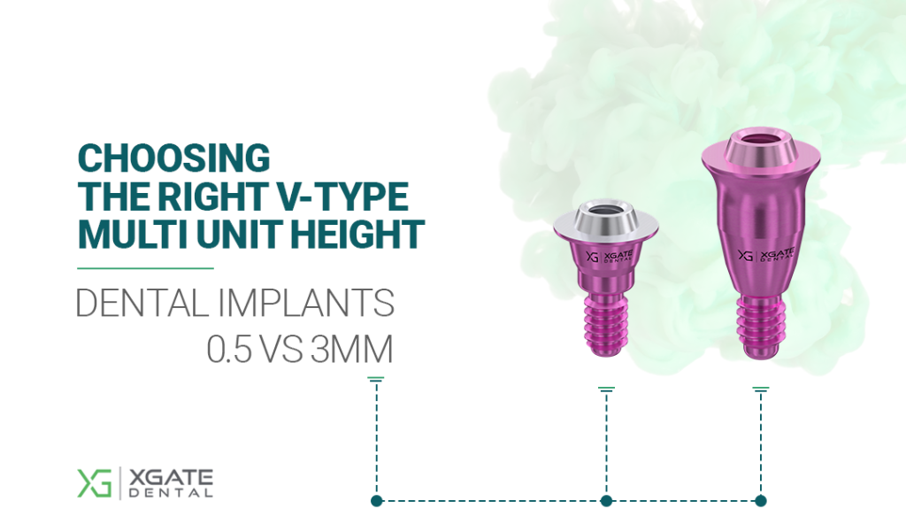 Choosing the right V-type Multi unit height