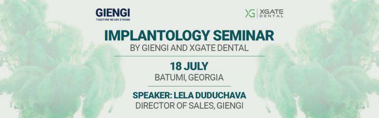 Implantology Seminar by GIENGI and XGATE Dental Georgia in Batumi
