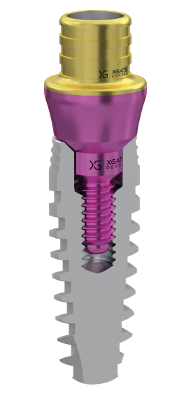 The platform switching principle in the XGate system: a reverse taper implant