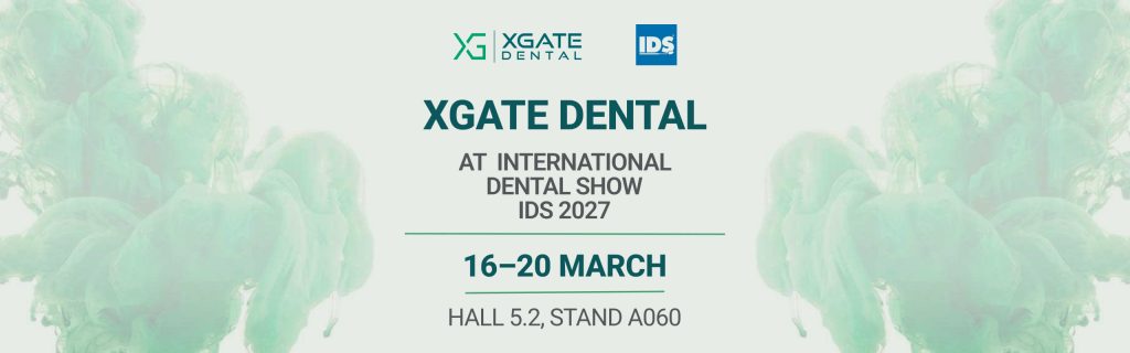 XGATE Dental at International Dental Show IDS 2027, Cologne, 16–20 March, Hall 5.2, Stand A060