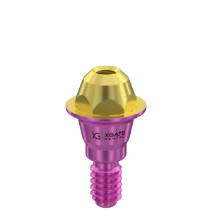 Straight Multi-Unit Abutment D-Type GH 1 mm for NobelActive® RP