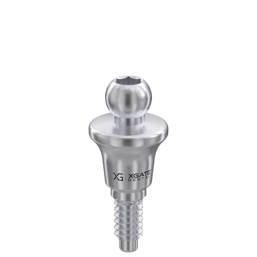 Ball Attachment Abutment GH 2 mm for MIS® V3 NP