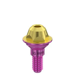 Straight Multi-Unit Abutment D-Type GH 1 mm for Internal Hex RP